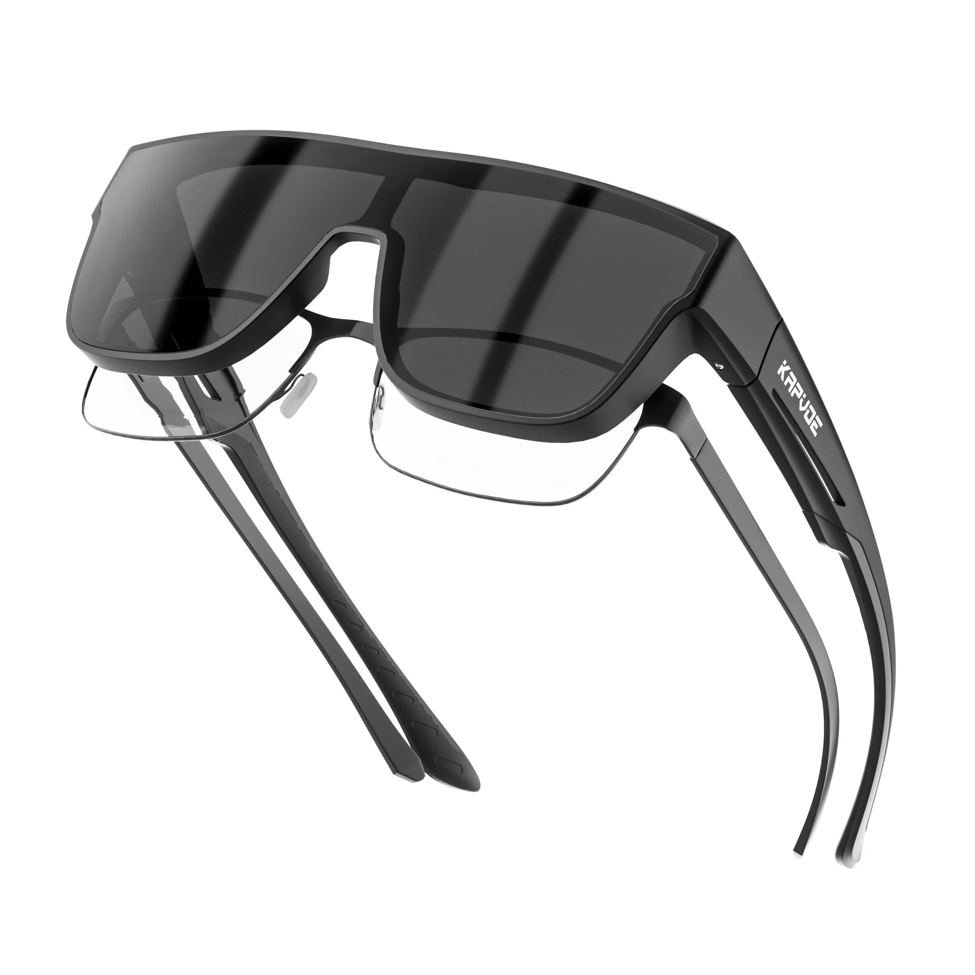 KAPVOE Fitover Sunglasses Photochromic UV400 Fit Over Prescription Eyeglasses Men Women Outdoor Sports Cycling Hiking Glasses